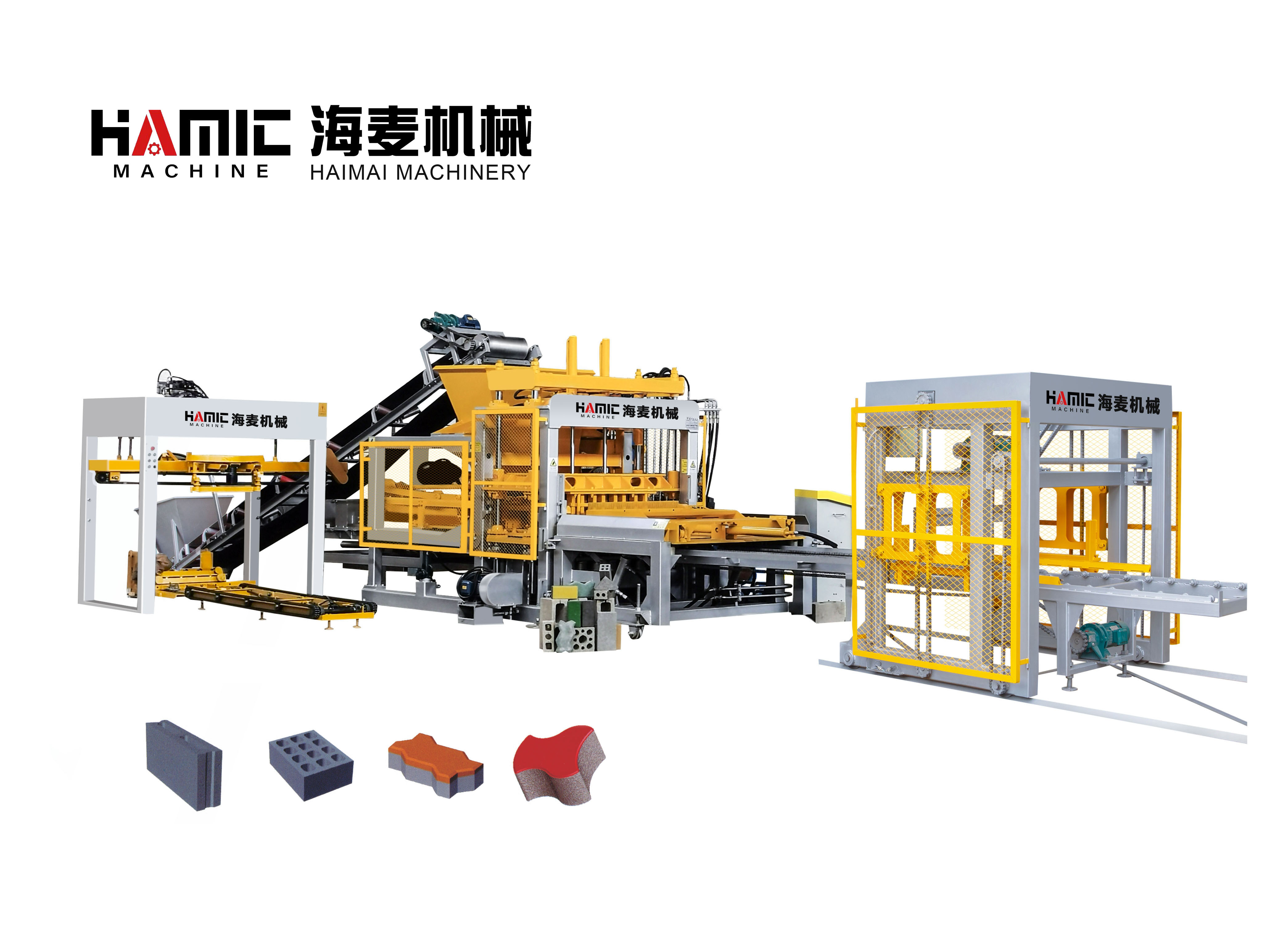 Fully Automatic Concrete Block M