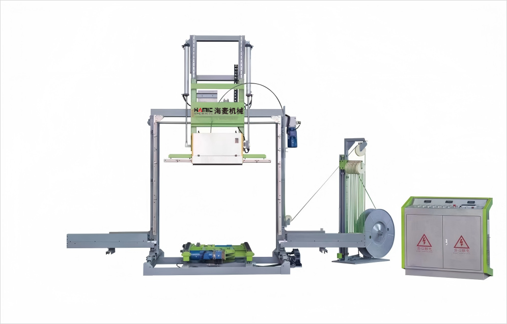 Strap packing machine